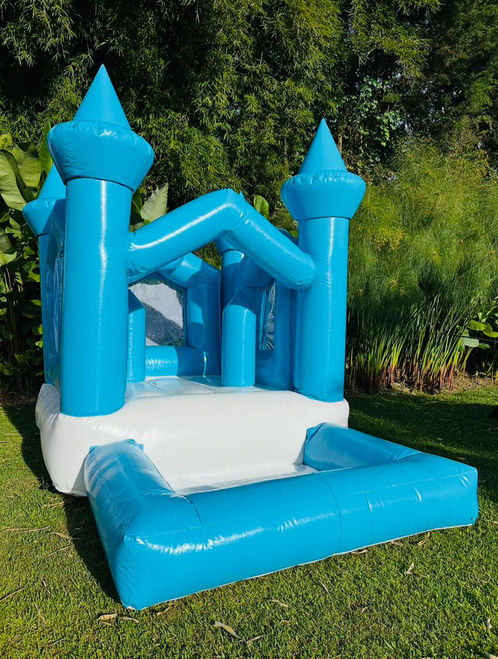 Inflable Mini Castillo Azul