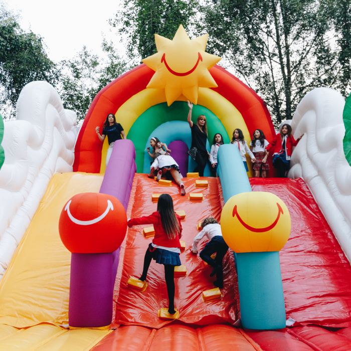 Inflable Arcoíris
