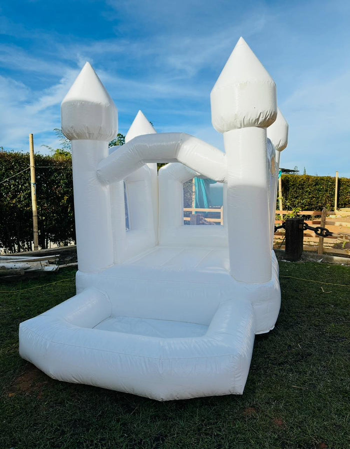 Inflable Mini Castillo Blanco